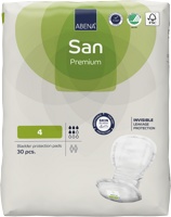 ABENA San 4 Premium  5*  Прокладки впитывающие урологические, 30 шт, Дания  { 00540 }