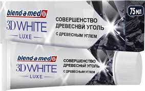 З/паста Blend-a-Med 3D White LUX Совершенство Древесный уголь ( 75 мл ), Германия   { 16382 } 