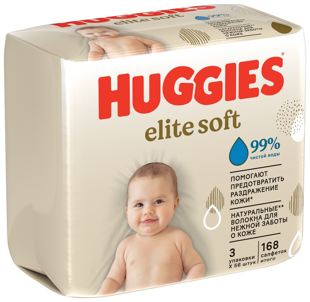 .  /  Huggies Elite Soft     2+1 (168 )    { 73038 }   