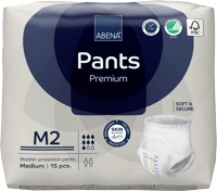 ABENA PANTS Premium M2  (7*,15 шт )  Подгузники-трусики впитывающие для взр.( 80-110 см) { 00885 }
