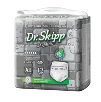 DR.SKIPP STANDARD 4 ХL  (6*,12 шт) Подгузники-трусики впит.для взрос (130-170 см), Бельгия  { 66149 }