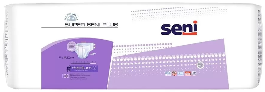 SUPER SENI 2 PLUS Medium (7*, 30 )    (75-110 )  { 98867 }{ 91660 }