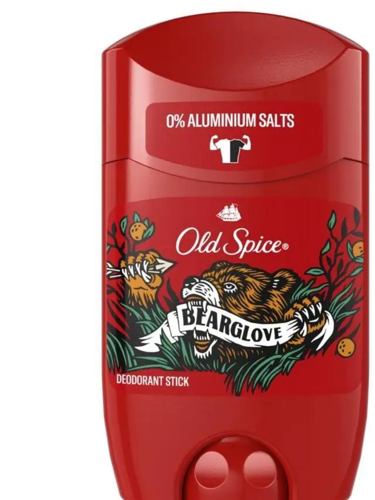 Old Spice BEARGLOVE  Дезодорант твердый 50 мл., Польша { 62640 }  - фото1