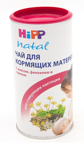 HIPP Natal  чай д/кормящих матерей гранулированный 200 гр., Швейцария  { 04285 }