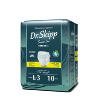 DR. SKIPP 3 Large ECONOM   (6*, 10шт) Подгузники для взрослых (78-130 см)   { 61186 }