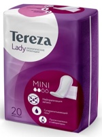 Tereza Lady Mini  2* Прокладки впитывающие урологические ( 20 шт ), Россия   { 34857 }