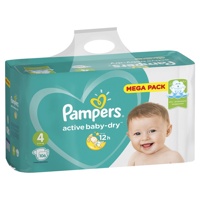 Pampers 4 -Dry Maxi 9-14  ( 106 ) ,  { 59336 } 