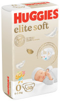 Huggies Elite Soft  0+   3,5  (50 )  ,    { 48012 }     