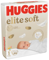 Huggies Elite Soft  1   3-5     (84 )  ,    NEW  { 47947 } 