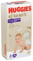 Huggies  Elit Soft 4 9-14  (56 ) - { 49330 } 