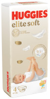 Huggies Elite Soft 4 8-14  ( 54 ) ,  { 49477 } 