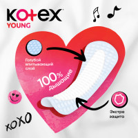 KOTEX Young     . , 1,5*,  16   ,    { 91797 }