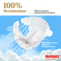 Huggies ULTRA COMFORT 4 Girl 8-14  ( 100 )  { 47848 }