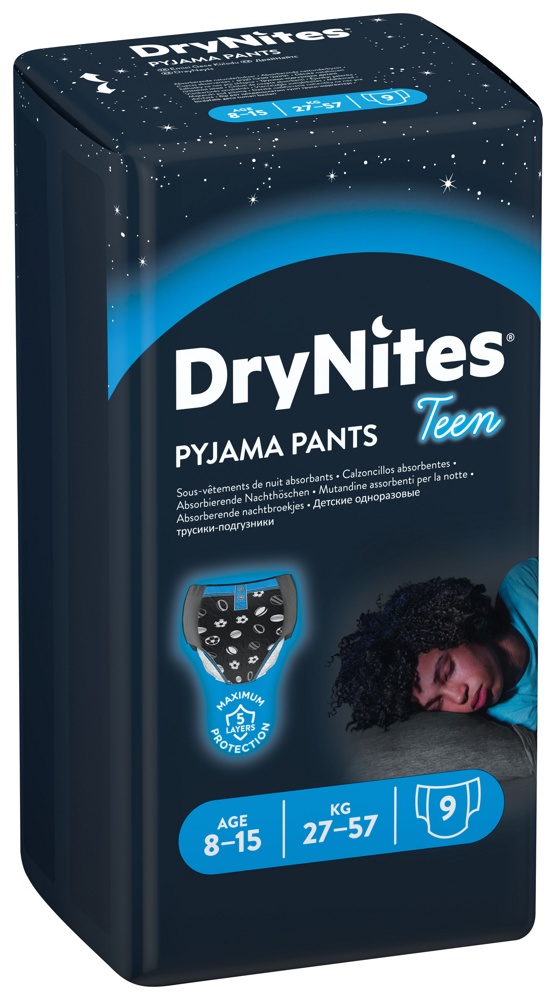 Huggies DryNites Boy 8-15  27-57  (9 ) - ,  { 27598 } 