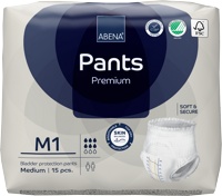 ABENA PANTS Premium M1 Medium (6*,15 )-   .  ( 80-110 )  { 00861 }