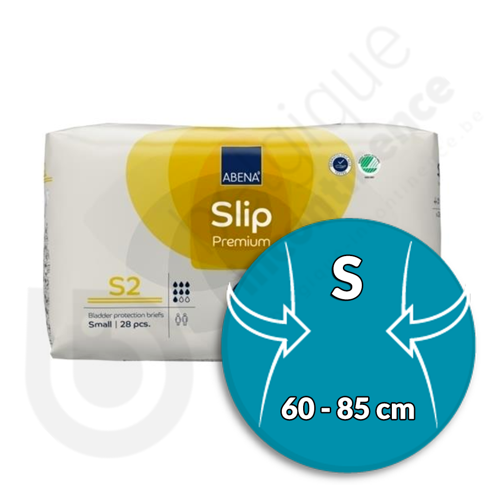 ABENA Slip Premium S2 Small  (7*,28 шт ) Подгузники впитывающие для взр.( 60-85 см), Дания { 00045 }