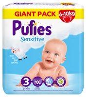 PUFIES 3    SENSITIVE   midi 6-10  ( 100  ) ,      { 35579 }