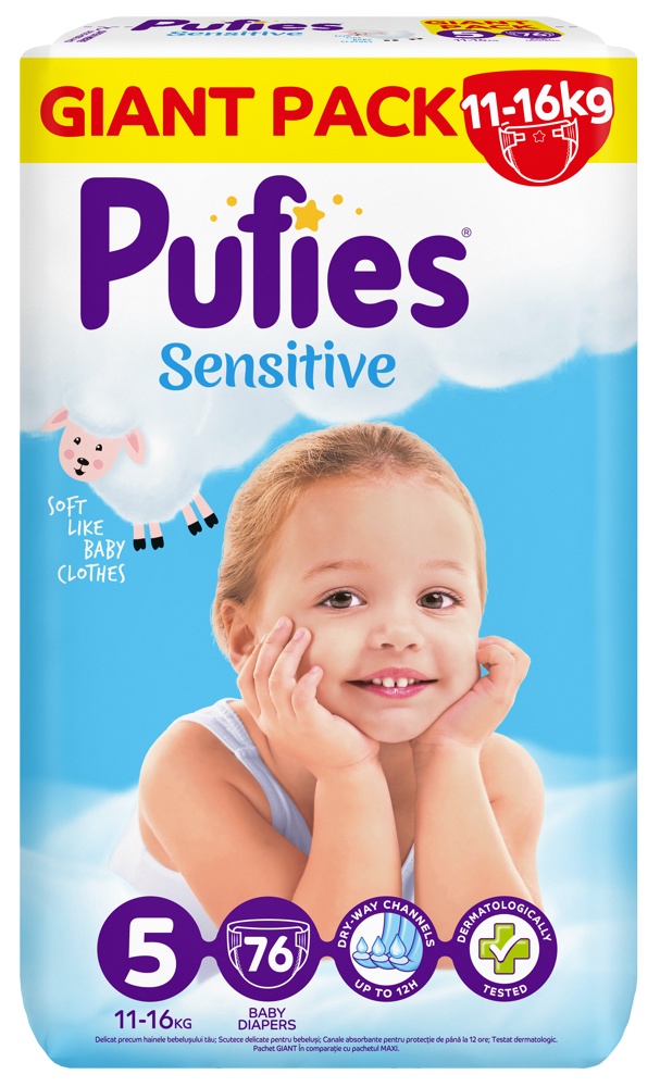 PUFIES 5 SENSITIVE junior 11-16  ( 76  ) ,  { 35593 } 