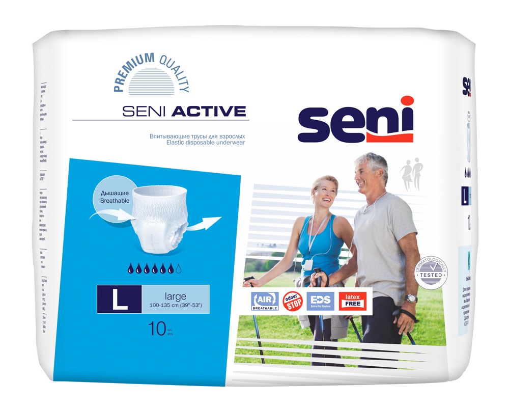 SENI ACTIVE 3 Large (6*, 10 ) -  (100-135 ) { 90915 } 