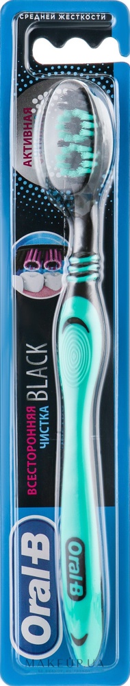 ORAL-B Всесторонняя чистка Black з/щетка д/взросл ., Индия { 01350 } МЯТНЫЙ - фото1 ORAL-B Всесторонняя чистка Black з/щетка д/взросл ., Индия { 01350 } МЯТНЫЙ - фото1