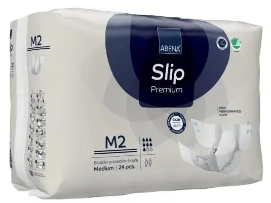 ABENA Slip Premium M2 Medium (7*,24 шт) Подгузники впитывающие для взр.( 70-110 см), Дания { 00120 }